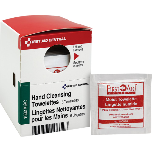 SmartCompliance&reg; Refill Cleansing Wipes, Towelette, Hand Cleaning Sidevic Inc.