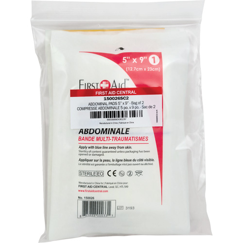 Recharge tampons pour trauma abdominal SmartCompliance Sidevic Inc.