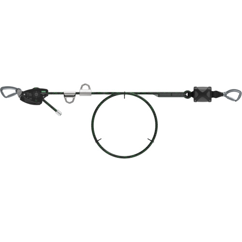 Corde de 100' pour ligne de vie temporaire horizontale, Corde d'alpinisme Sidevic Inc.