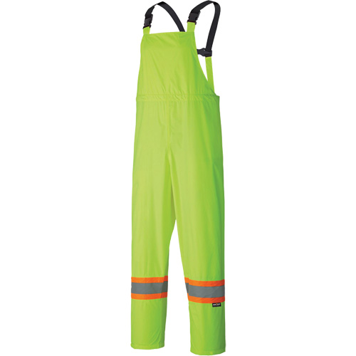 5599 Combinaison de pluie imperm&eacute;able et l&eacute;g&egrave;re, Polyester/PVC, T-petit, Jaune lime haute visibilit&eacute; Sidevic Inc.