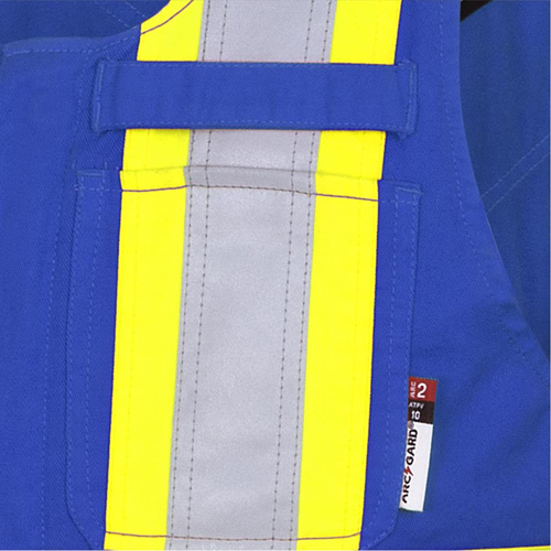 7714 FR-Tech&reg; Flame-Resistant Overalls, Small, Royal Blue Sidevic Inc.