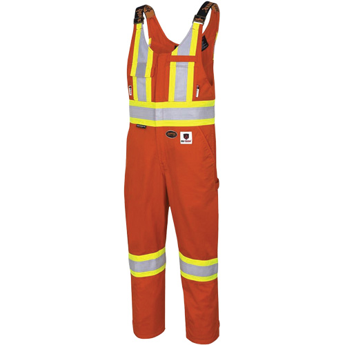 7712 FR-Tech&reg; Flame-Resistant Overalls, Small, High Visibility Orange Sidevic Inc.