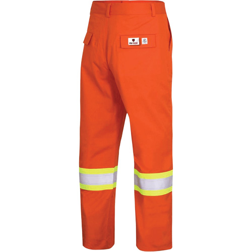 7763 FR-Tech&reg; 88/12 Arc Rated High-Visibility Safety Pants, 34, x 30, High Visibility Orange, 9.7 cal/cm² Sidevic Inc.