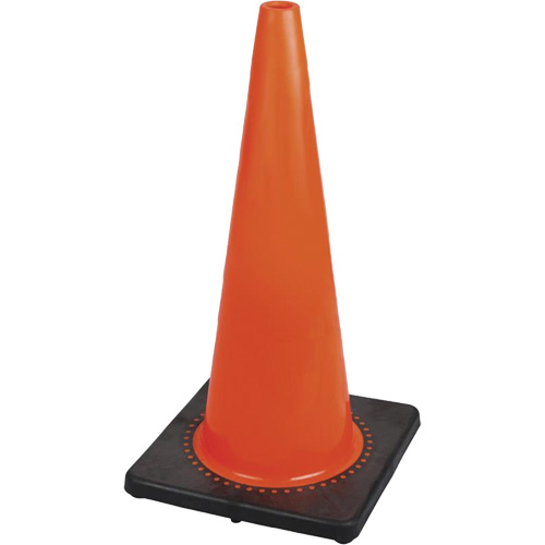 183P Premium Flexible Safety Cone, 28", Orange Sidevic Inc.