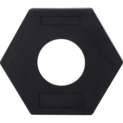 2320 Stackable Delineator Base, 17 lbs. Sidevic Inc.