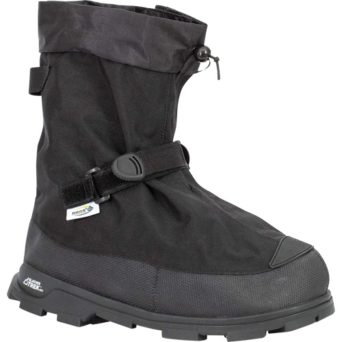 Voyager Glacier Trek Cleats Overshoes with Heels, Nylon/Polyurethane, Buckle, Fits Men's 5 - 6.5/Women's 6 - 8 Sidevic Inc.