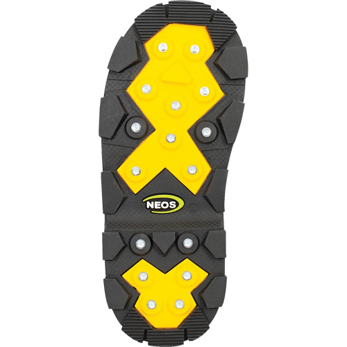 Voyager Glacier Trek Cleats Overshoes with Heels, Nylon/Polyurethane, Buckle, Fits Men's 5 - 6.5/Women's 6 - 8 Sidevic Inc.