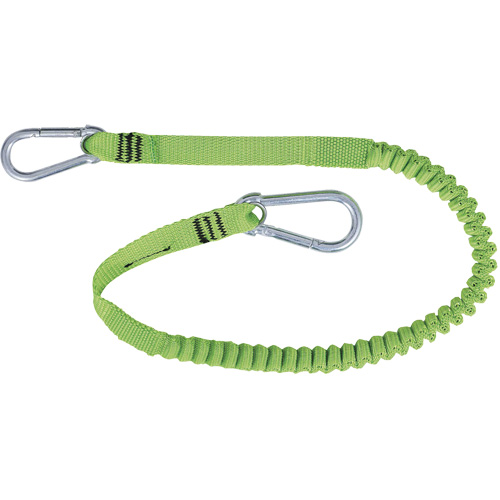 TT-9902 Slim Line Tool Tether Harness Lanyard, Fixed Length, Dual Carabiner Sidevic Inc.
