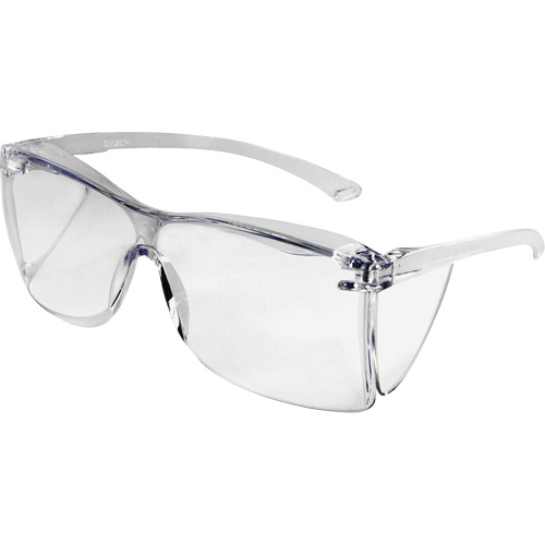 Guest-Gard OTG Safety Glasses, Clear Lens, ANSI Z87+/Meets/Exceeds CSA Z94.3 Sidevic Inc.