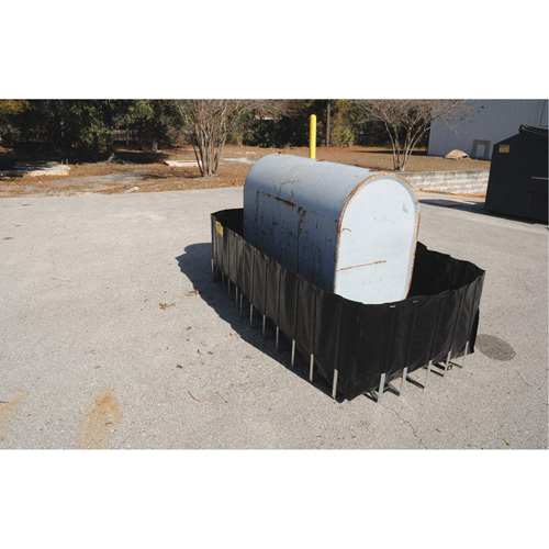 Conteneur flexible pour r&eacute;servoir de carburant avec drain Ultra-275 Containment Sump, 102" lo x 48" la, 400 gal. US Capacit&eacute; Sidevic Inc.