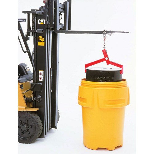 Ultra-Drum Lifter, 55 gal. US (45 gal. imp.), Cap. 1000 lb/453 kg Sidevic Inc.