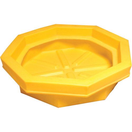 Ultra-Drum Tray&reg; without Grating, 32" L x 32" W x 8.1" H, 22.8 US gal. Spill Capacity Sidevic Inc.