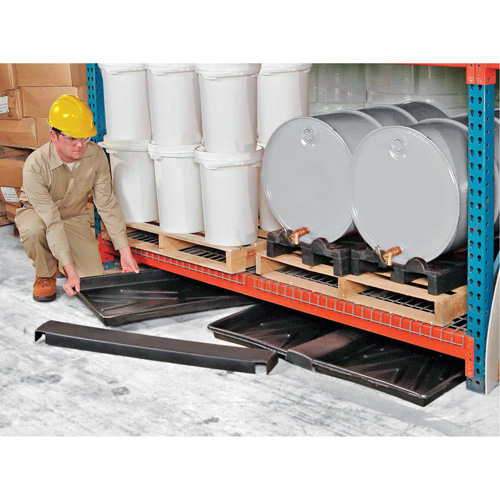 Single-Tray Ultra-Rack Containment Tray&reg;, 44" L x 23.5" W x 2.8" H, 8 US gal. Spill Capacity Sidevic Inc.