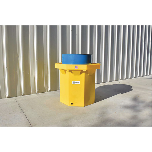 Ultra-Spill Collector &agrave; fond plat, 66 gal. US, Mobile Sidevic Inc.