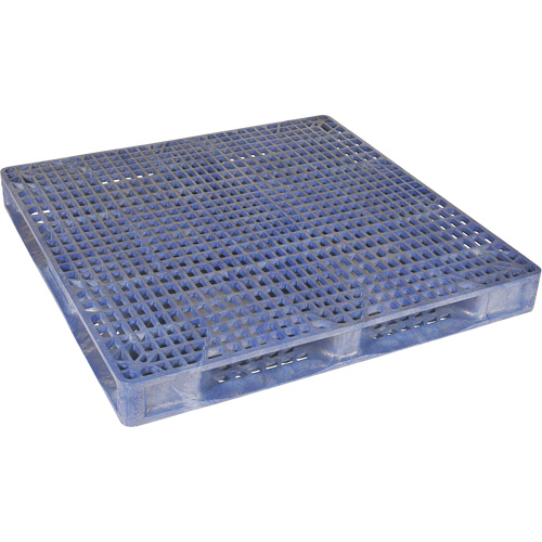 4-Drum Ultra-Spill King&reg; Flat Deck Pallet (Only), 85 US gal. Spill Capacity, 48.8" x 48.8" x 5.5" Sidevic Inc.