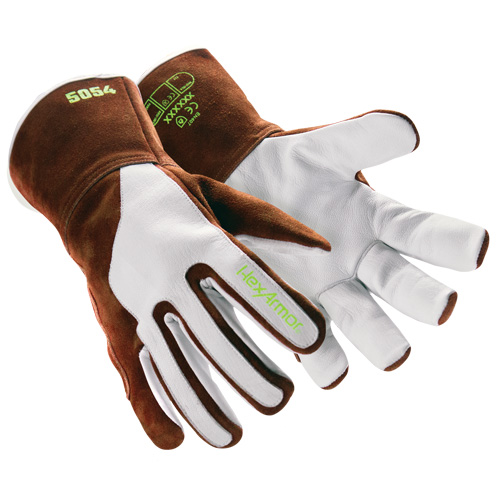 Gants de soudage HeatArmor 5054, Cuir fleur de ch&egrave;vre, Taille Petit/7 Sidevic Inc.
