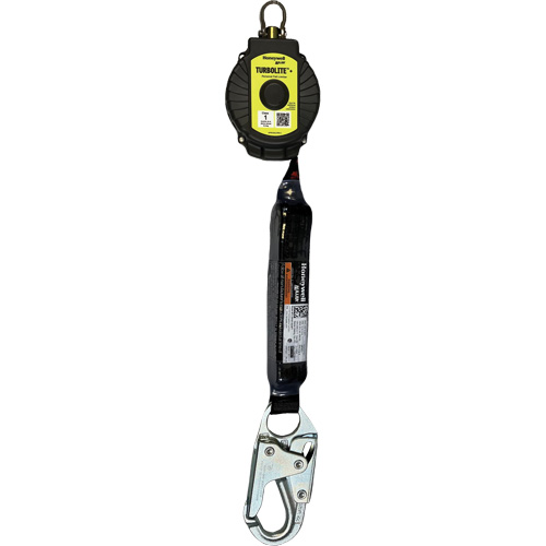 Limiteur de chute personnel TurboLite+ Miller, 11', Sangles, Stationnaire Sidevic Inc.