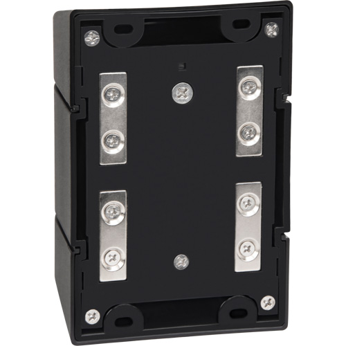 Barri&egrave;re murale magn&eacute;tique avec bande magn&eacute;tique, Plastique, Fixation magn&eacute;tique, 15', Ruban Noir et jaune Sidevic Inc.
