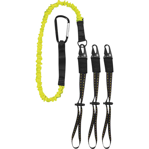 GearLink Tool Lanyard with Interchangeable Ends, Bungee, Carabiner/Loop Sidevic Inc.