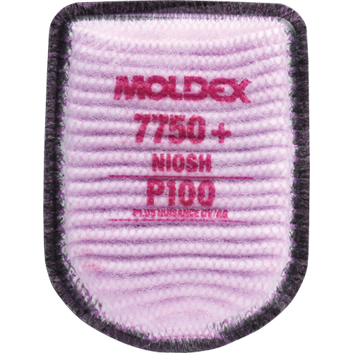 Filtre pour respirateur semi-rectangulaire avec IonicAir Filtration Technology, Filtre contre les particules avec suppresion de vapeurs nuisibles, Vapeurs organiques/Gaz acides/P100+ Sidevic Inc.