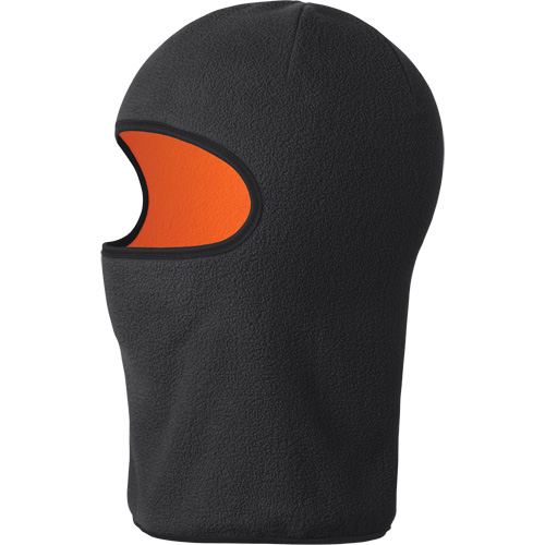 5502 Cagoule &agrave; 1 trou r&eacute;versible, Micro laine, Noir/Orange haute visibilit&eacute; Sidevic Inc.