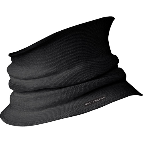 C207BK Cache-cou et coupe-vent ignifuges, Noir, Nomex Sidevic Inc.