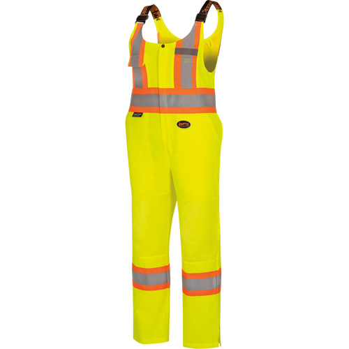 6000W Combinaison de s&eacute;curit&eacute; routi&egrave;re haute visibilit&eacute; pour femmes, Polyester, T-petit, Jaune lime haute visibilit&eacute; Sidevic Inc.