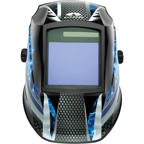 Leadhead&reg; Auto Darkening Welding Helmet, 3.8" L x 3.4" W View Area, 9 - 13 Shade Range Sidevic Inc.