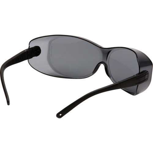 OTS&reg; XL Safety Glasses, Grey Lens, Anti-Scratch, ANSI Z87+/Meets/Exceeds CSA Z94.3 Sidevic Inc.