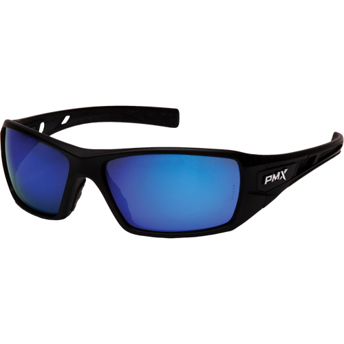Velar Safety Glasses, Blue Mirror Lens, ANSI Z87+/Meets/Exceeds CSA Z94.3 Sidevic Inc.