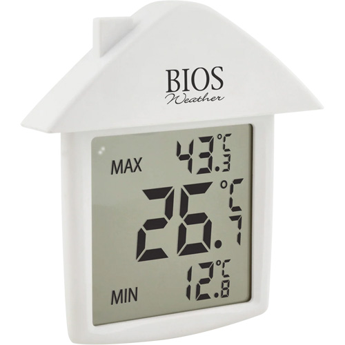 Suction Cup Thermometer, Non-Contact, Digital, -13-122°F (-25-50°C) Sidevic Inc.