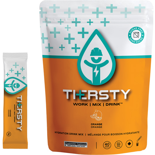 Hydration Drink Mix, Single Serve, Orange Sidevic Inc.