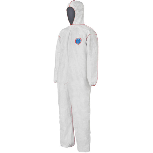 SFR Coveralls with Hood, Medium, White, Tyvek&reg; 400 Sidevic Inc.