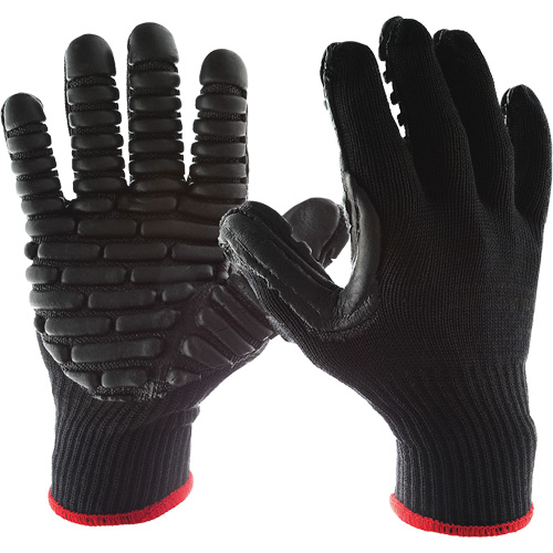 Gants antivibration Blackmaxx ISO, Taille Grand/9 Sidevic Inc.
