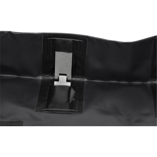 Berme repliable, Capacit&eacute; 538,5 gal. US, 12' la x 12' lo x 6" h, Support &agrave; encliqueter Sidevic Inc.
