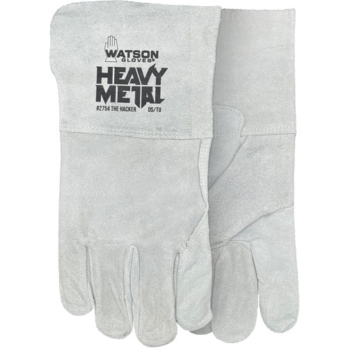 The Hacker Welding Gloves, Split Cowhide, Size One Size Sidevic Inc.