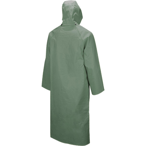 851 Hurricane Long Coat with Detachable Hood, 4X-Large, Green Sidevic Inc.
