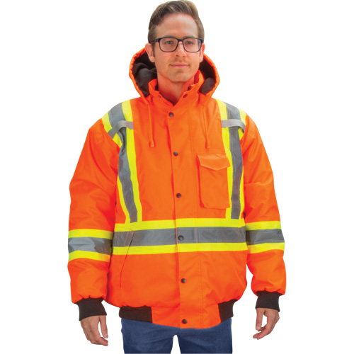 Waterproof 7-in-1 Winter Parka, High Visibility Orange, 2X-Large Sidevic Inc.