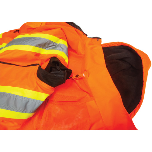 Waterproof 7-in-1 Winter Parka, High Visibility Orange, 2X-Large Sidevic Inc.