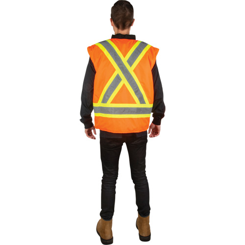 Waterproof 7-in-1 Winter Parka, High Visibility Orange, 2X-Large Sidevic Inc.