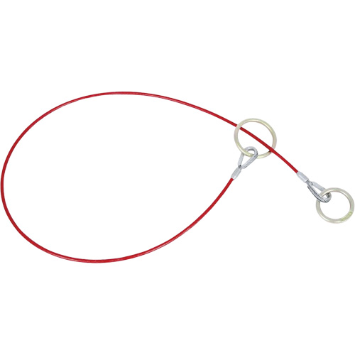 AS-21110-6 6' Cable Anchor with O-Ring Ends, Sling, Permanent Use Sidevic Inc.