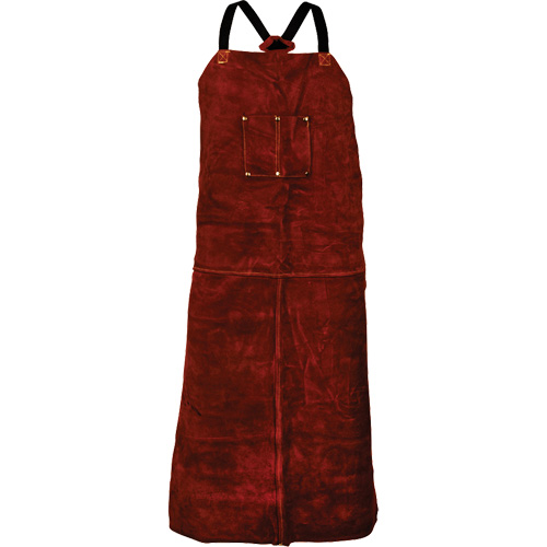 Tablier en cuir de vache Tillman 3842, Salopette, 42" lo, Brun Sidevic Inc.