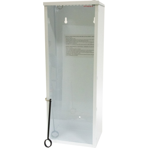 Light-Duty Fire Extinguisher Cabinet, 8" W x 22" H x 6" D Sidevic Inc.