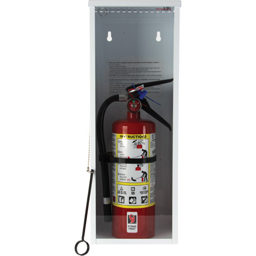Light-Duty Fire Extinguisher Cabinet, 8" W x 22" H x 6" D Sidevic Inc.