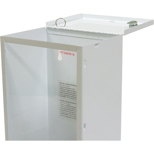Armoire d'usage l&eacute;ger pour extincteur, 10" la x 24" h x 6" p Sidevic Inc.