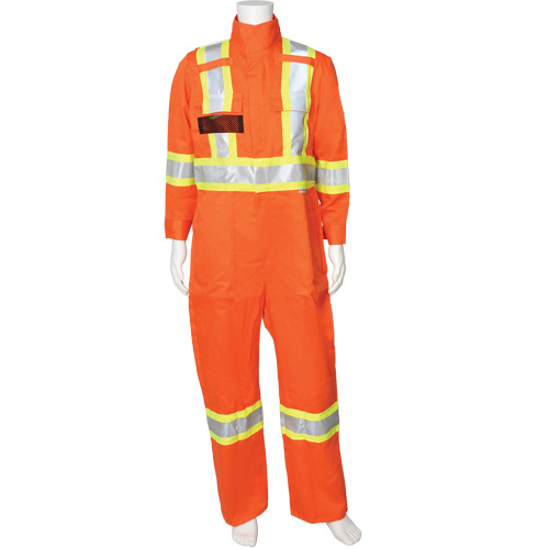 Combinaisons FR haute visibilit&eacute; Firewall FR, Taille Petit, Orange haute visibilit&eacute;, 9,2 cal/cm² Sidevic Inc.