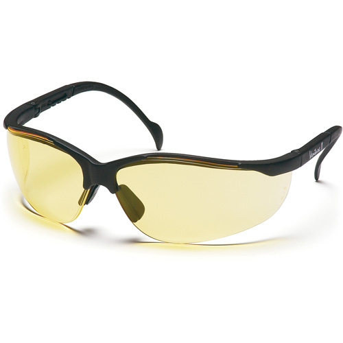 Venture II&reg; Half-Frame Safety Glasses, Amber Lens, ANSI Z87+/MCEPS GL-PD 10-12/Meets/Exceeds CSA Z94.3 Sidevic Inc.