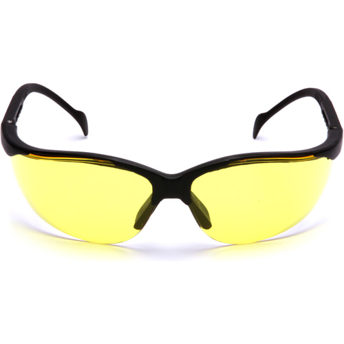 Venture II&reg; Half-Frame Safety Glasses, Amber Lens, ANSI Z87+/MCEPS GL-PD 10-12/Meets/Exceeds CSA Z94.3 Sidevic Inc.