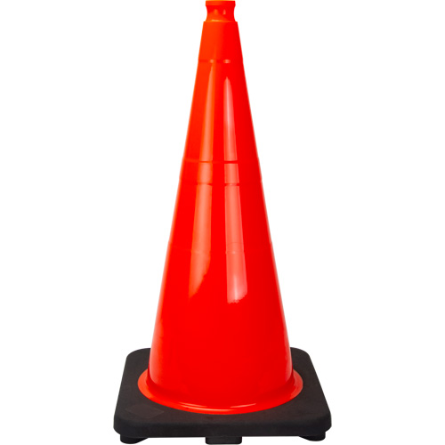 C&ocirc;ne de signalisation de premi&egrave;re qualit&eacute;, 28", Orange Sidevic Inc.