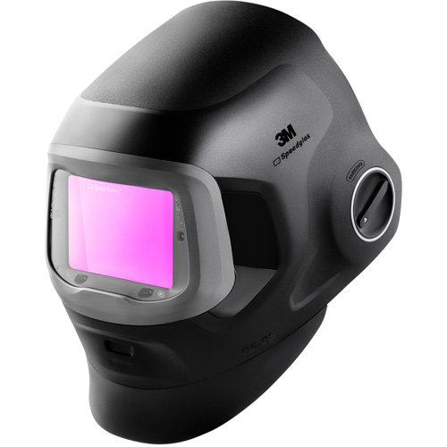 Speedglas G5-03 Pro Black Fixed Front Welding Helmet, 2.8" L x 4.3" W View Area, 2.5/5/8-13 Shade Range, Black Sidevic Inc.
